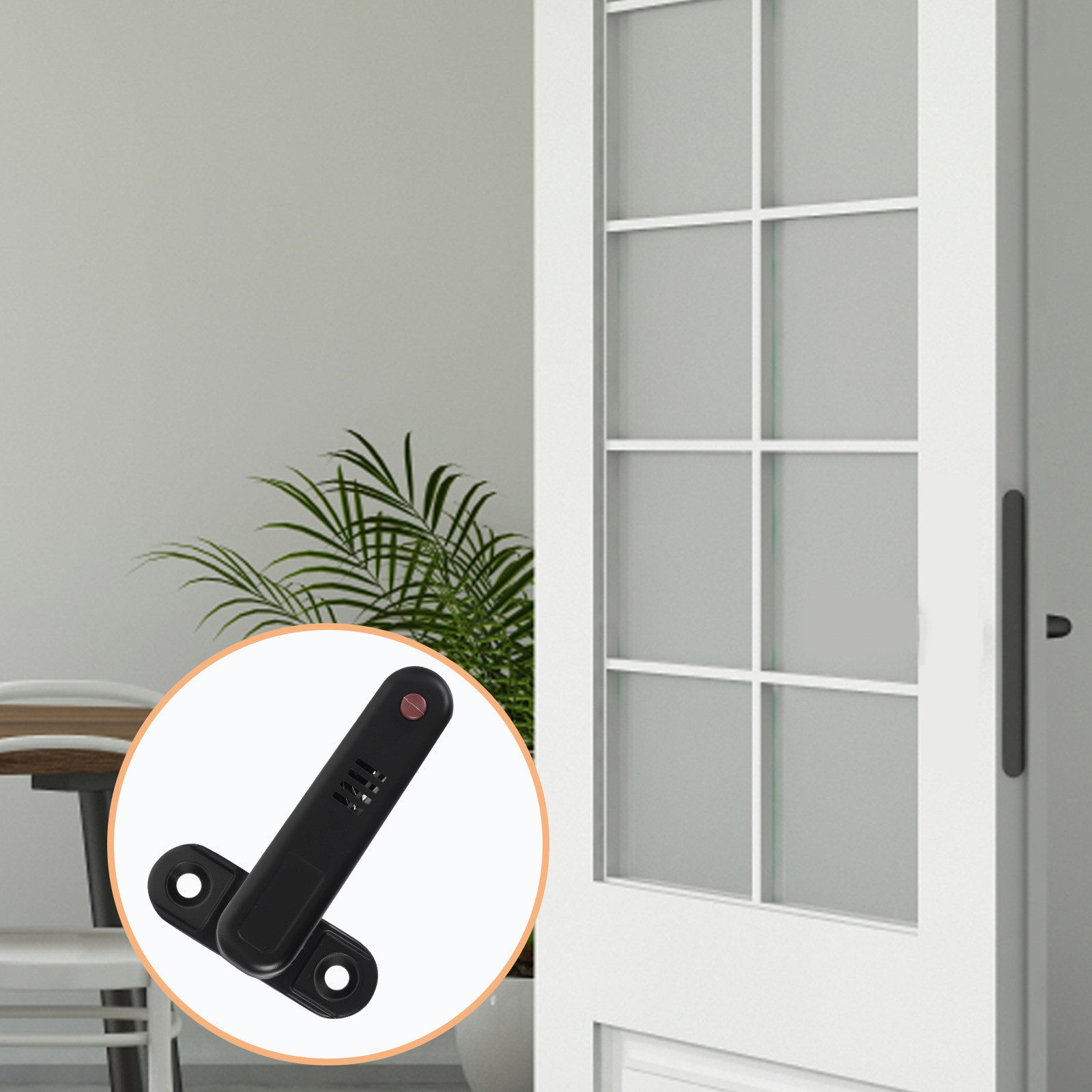 Home Security For Apartments - Portable Door Stop Alarm Security Door