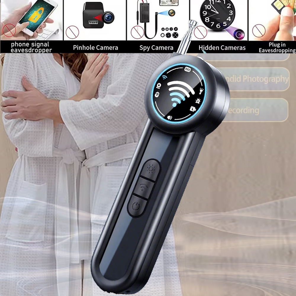 Home Security Hidden Cameras - Portable Hidden Spy Device Detector GPS