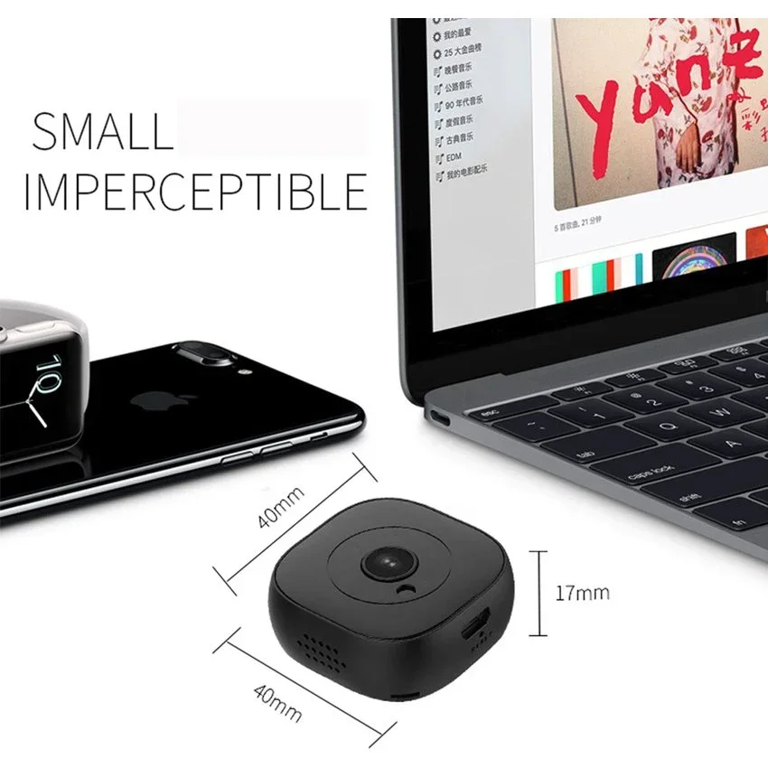 Home Security Hidden Cameras - Mini Home Security Camera 1080P HD