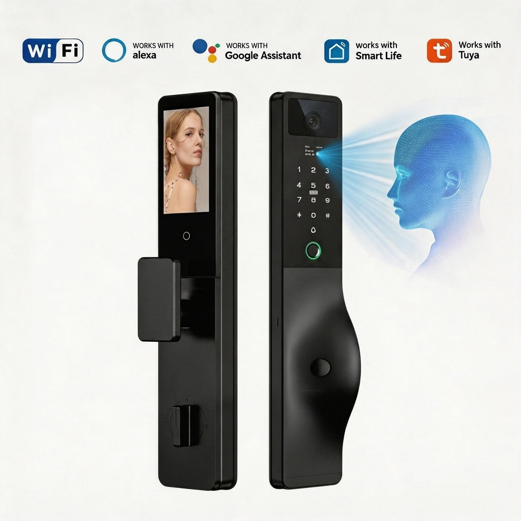 Home Security Lock System - 3D Face Unlocking Smart Door Lock