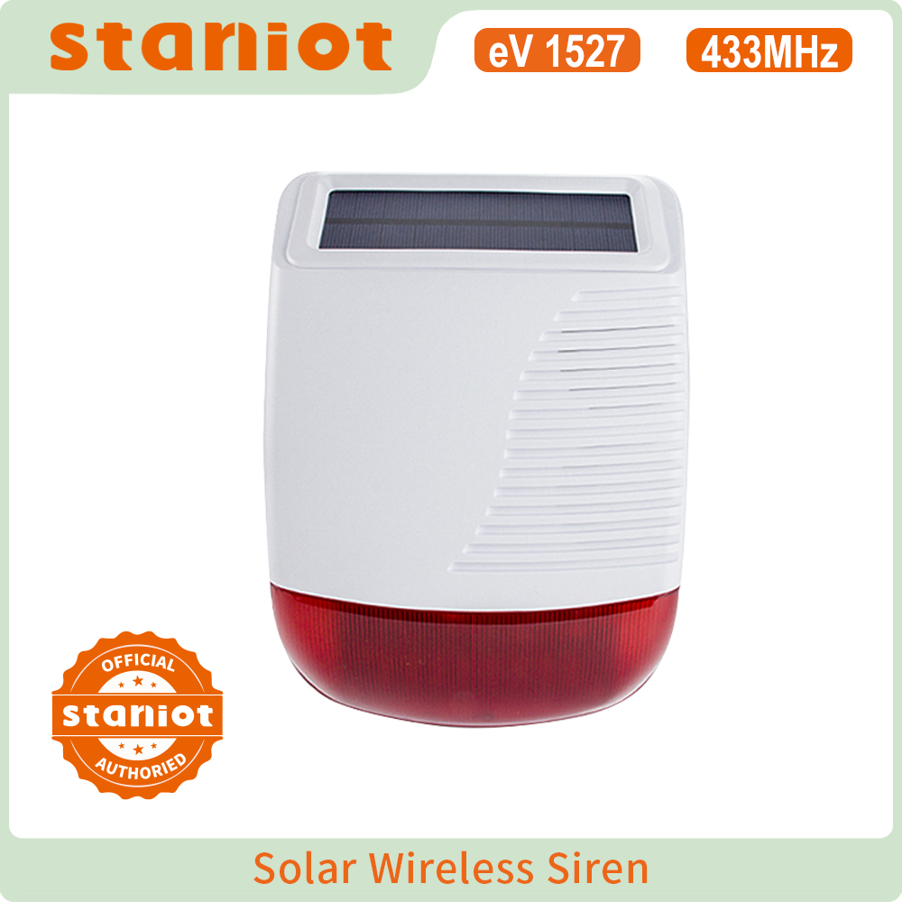 Staniot Wireless Outdoor Solar - Alarm Siren Outdoor incelemesi ve fiyatı