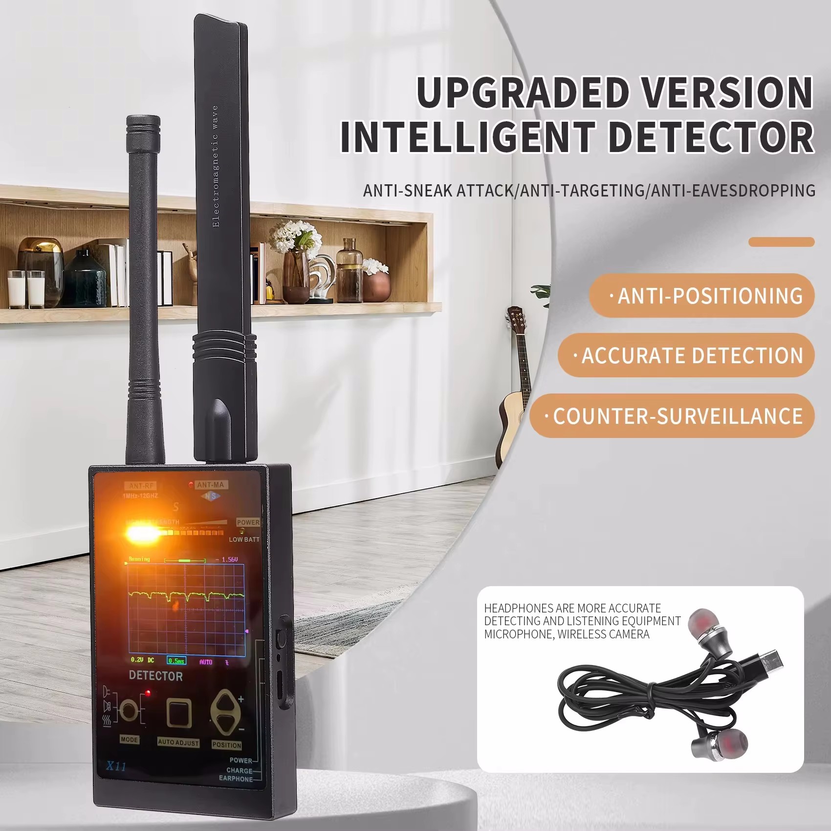 RF Signal Detector Locate Hidd - Home Security Hidden Cameras incelemesi ve fiyatı