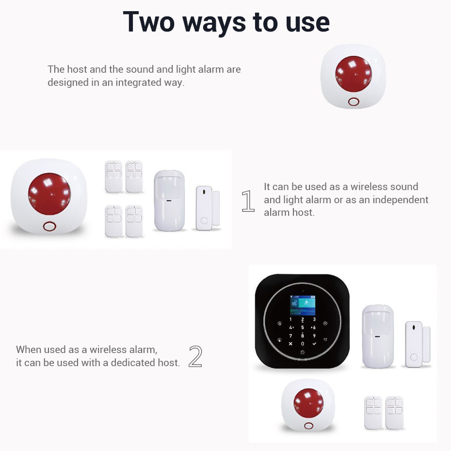 KERUI 110db Loud Alarm Siren S - Home Security Siren incelemesi ve fiyatı