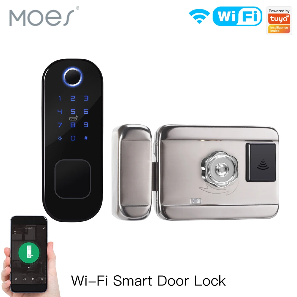 MOES WiFi Tuya Smart Lock Door - Home Security Group incelemesi ve fiyatı