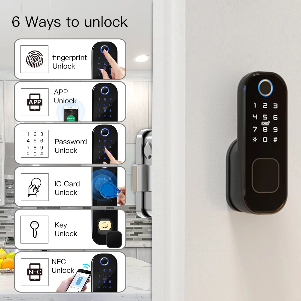 MOES WiFi Tuya Smart Lock Door - Home Security Group incelemesi ve fiyatı