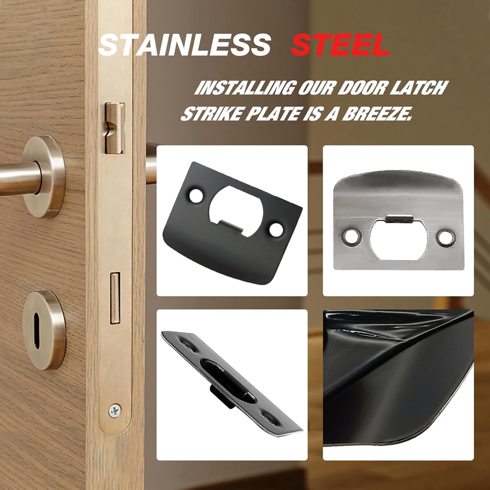 AT51-12 PCS Door Strike Plate, - Door Reinforcer Kit incelemesi ve fiyatı