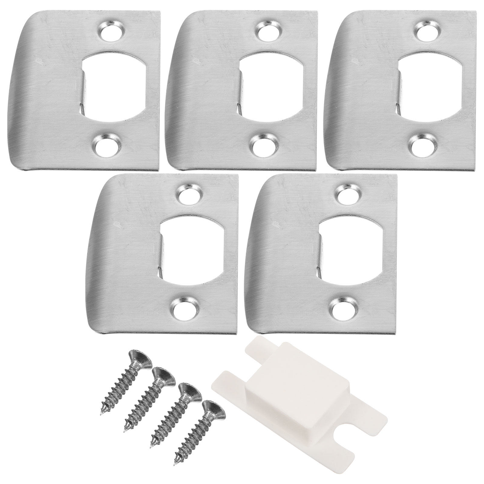 4Sets Door Strike Plate Stainl - Door Reinforcer Kit incelemesi ve fiyatı