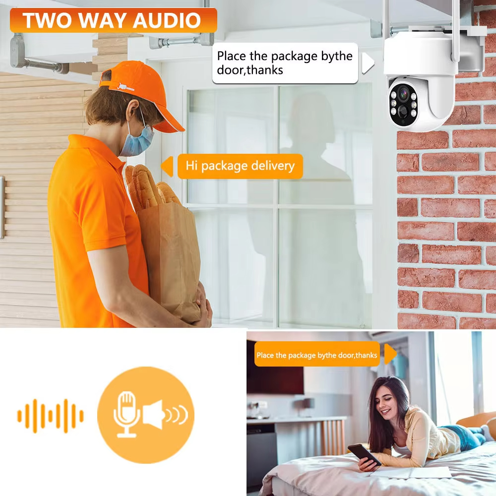 Mini 4CH 4.39 Inch NVR 5MP Wif - Alarm Siren Outdoor incelemesi ve fiyatı