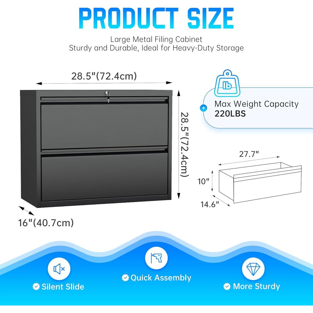 Secure Lateral File Cabinet wi - Home Security Letters incelemesi ve fiyatı