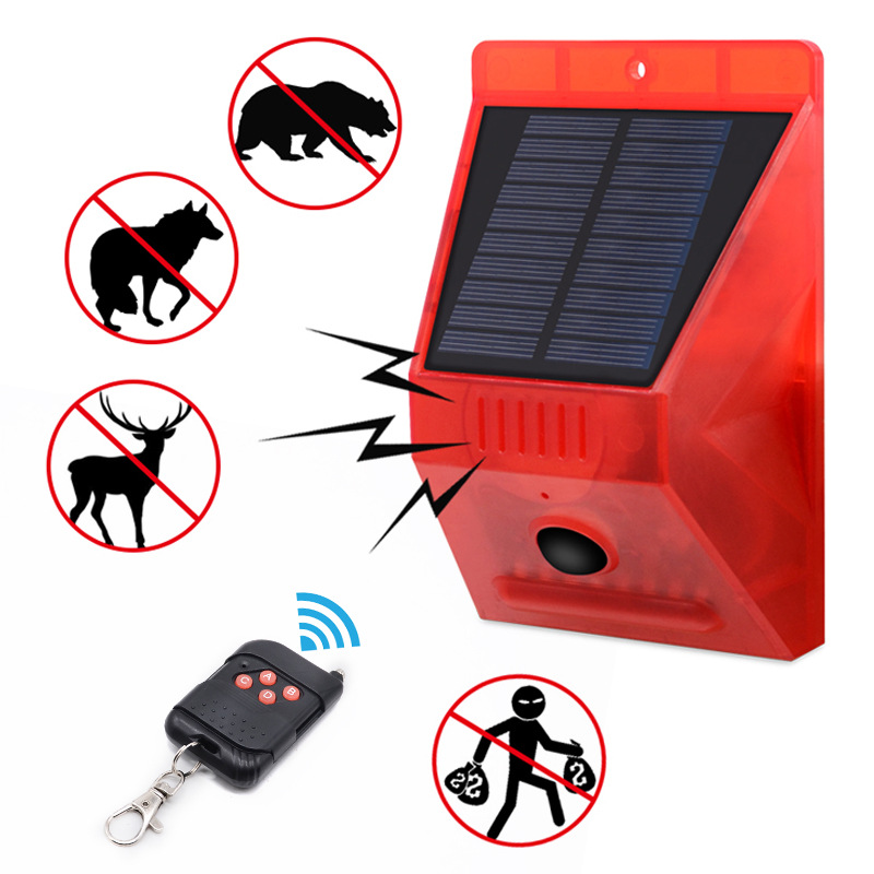 Solar Alarm Lamp Remote Contro - Alarm Siren Outdoor incelemesi ve fiyatı