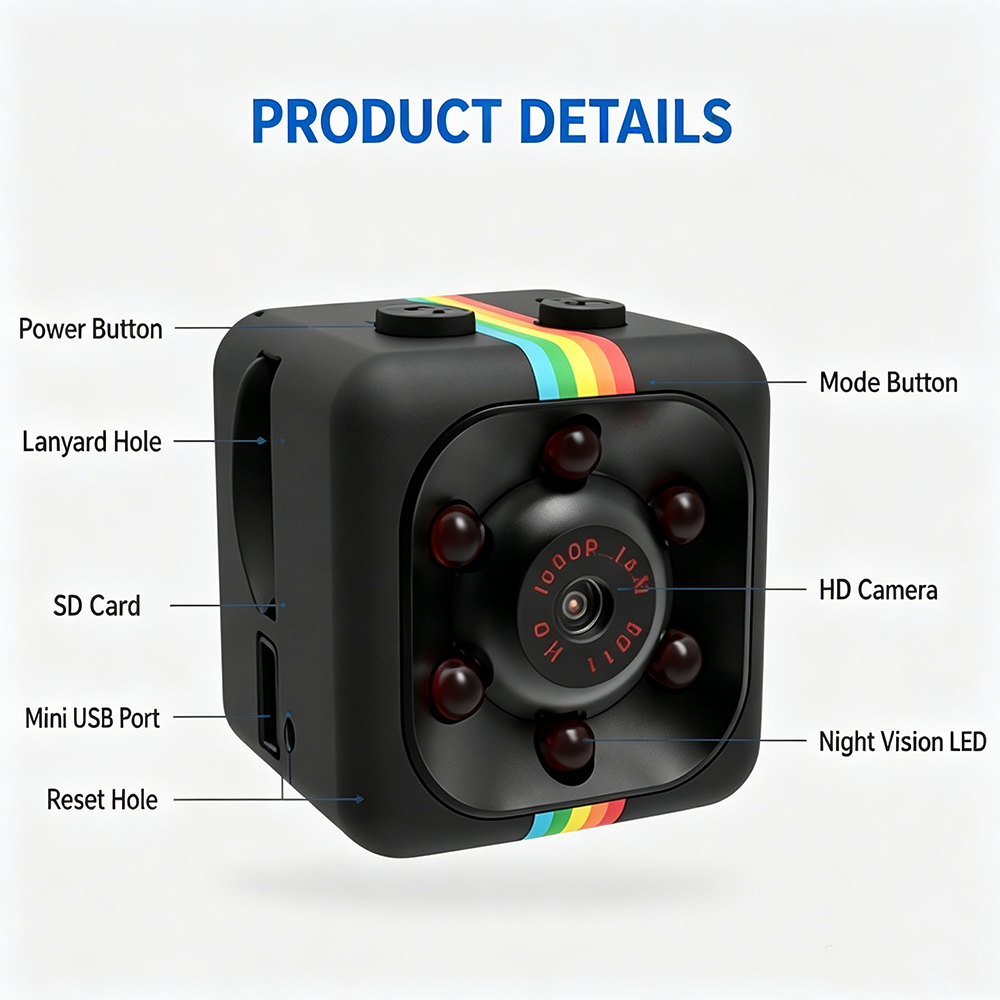 Mini Hidden Camera 1080P Porta - Home Security Hidden Cameras incelemesi ve fiyatı