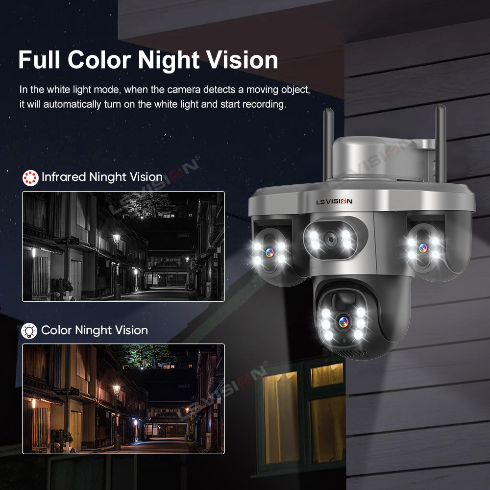 LS VISION Multiple Lens 3 Scre - Alarm Siren Outdoor incelemesi ve fiyatı