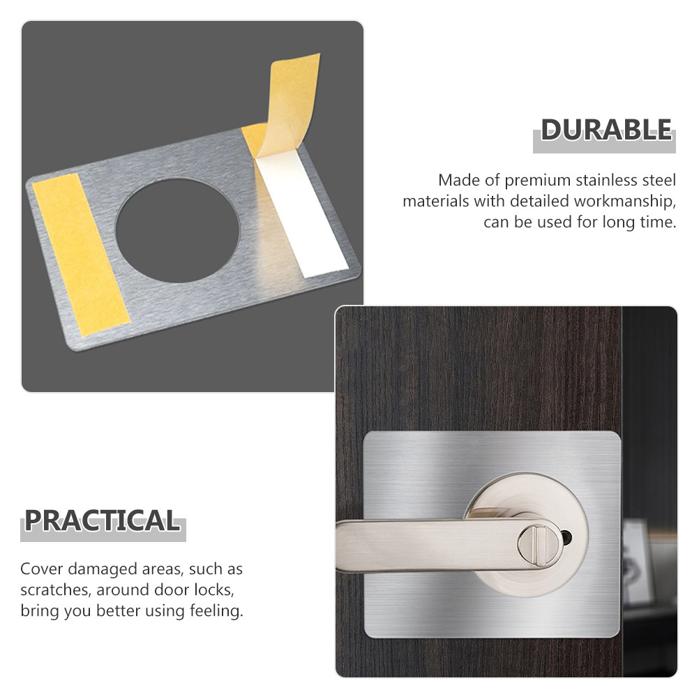 4Pcs Door Lock Repair Plates S - Door Reinforcer Kit incelemesi ve fiyatı