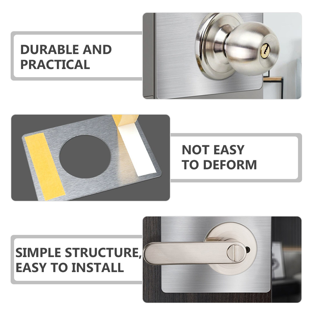 4Pcs Door Lock Repair Plates S - Door Reinforcer Kit incelemesi ve fiyatı
