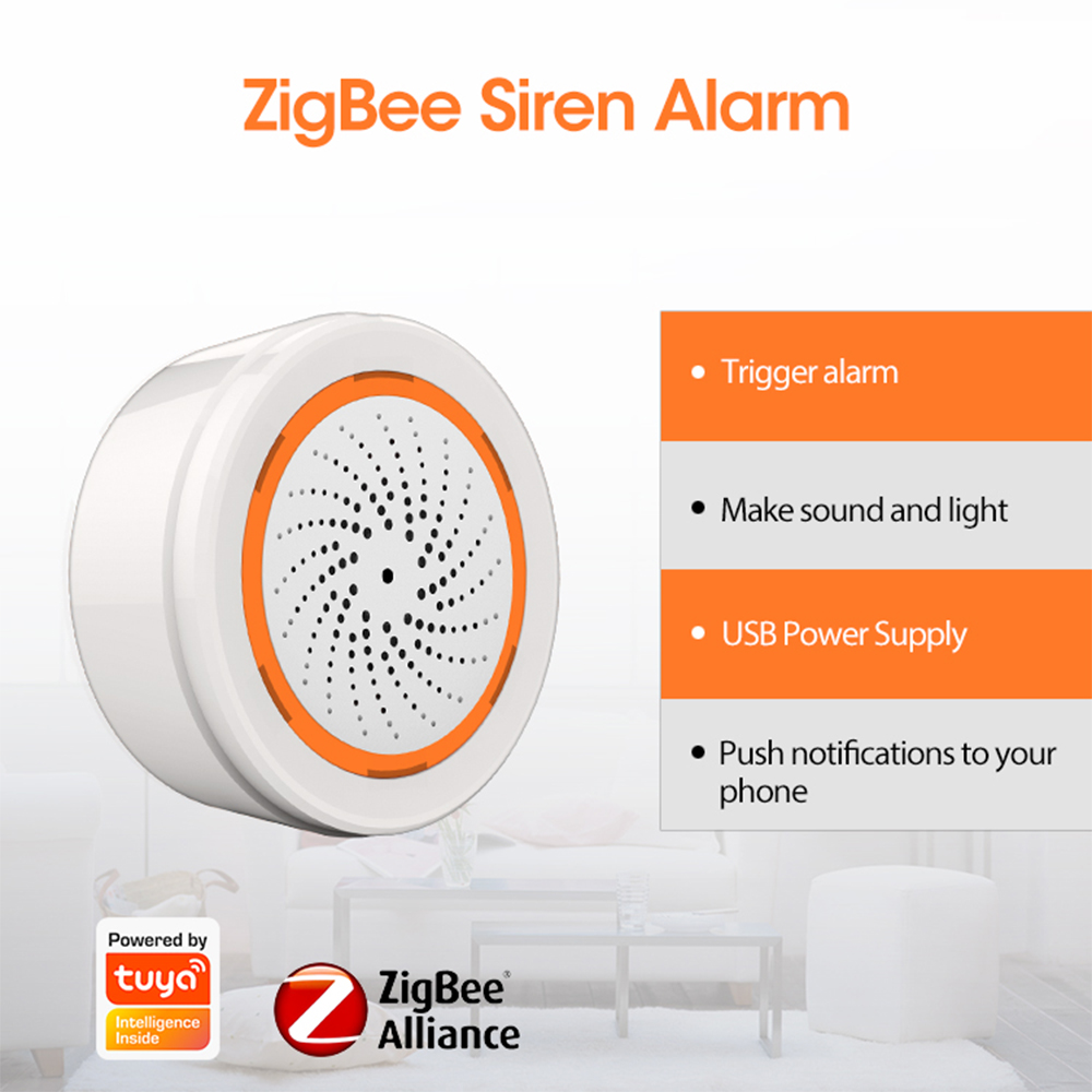 Coolcam Tuya Zigbee Smart Sire - Home Security Siren incelemesi ve fiyatı