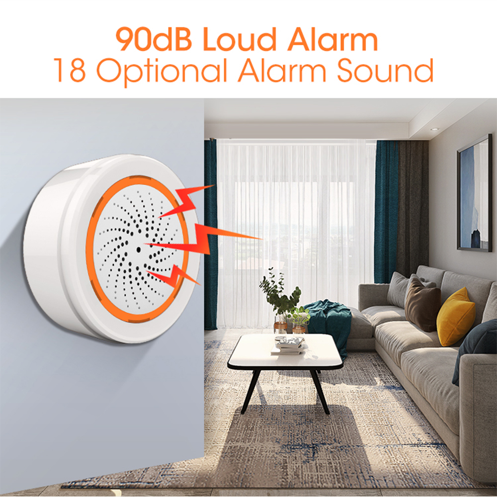 Coolcam Tuya Zigbee Smart Sire - Home Security Siren incelemesi ve fiyatı
