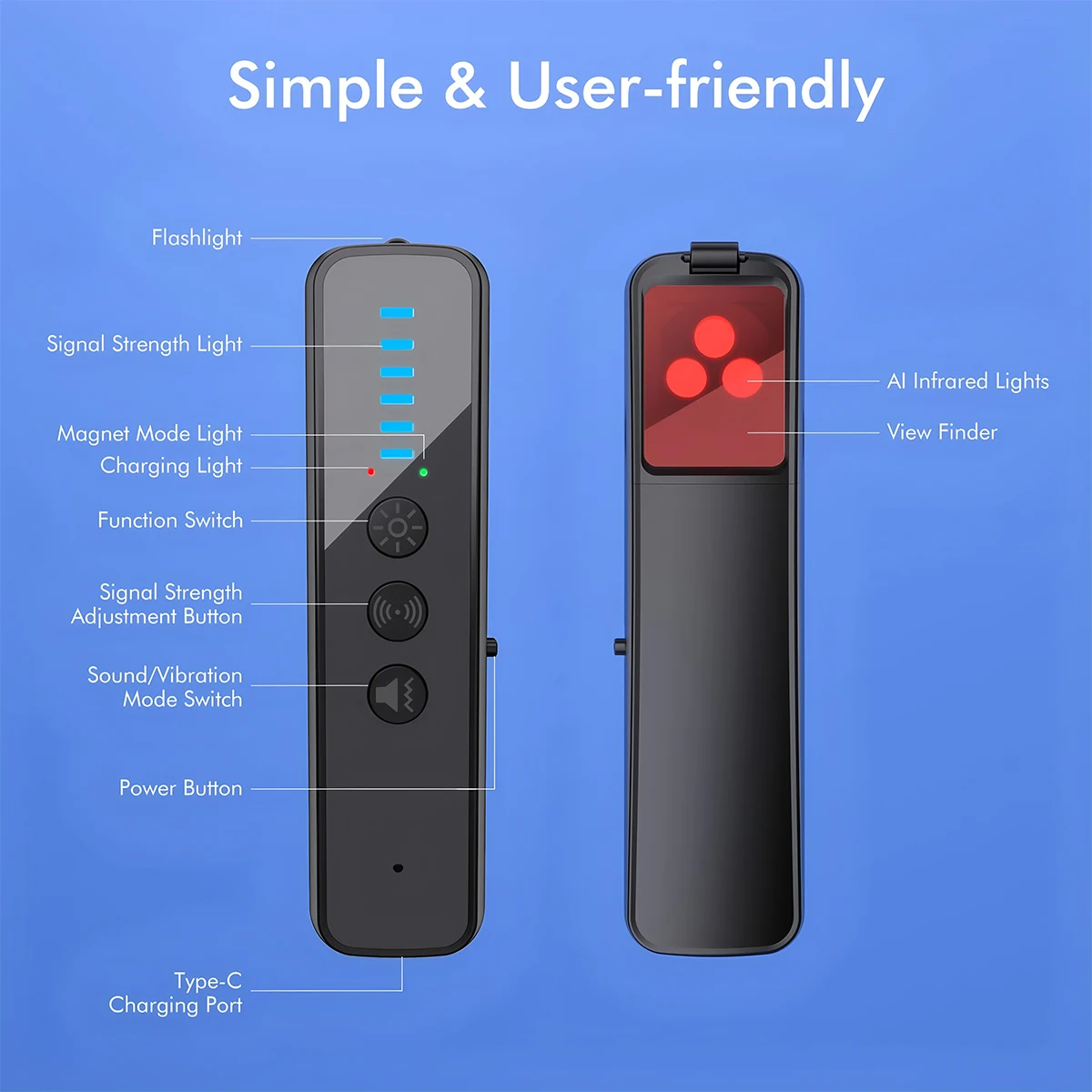 Latest 5 in 1 Anti Spy Detecto - Home Security Hidden Cameras incelemesi ve fiyatı