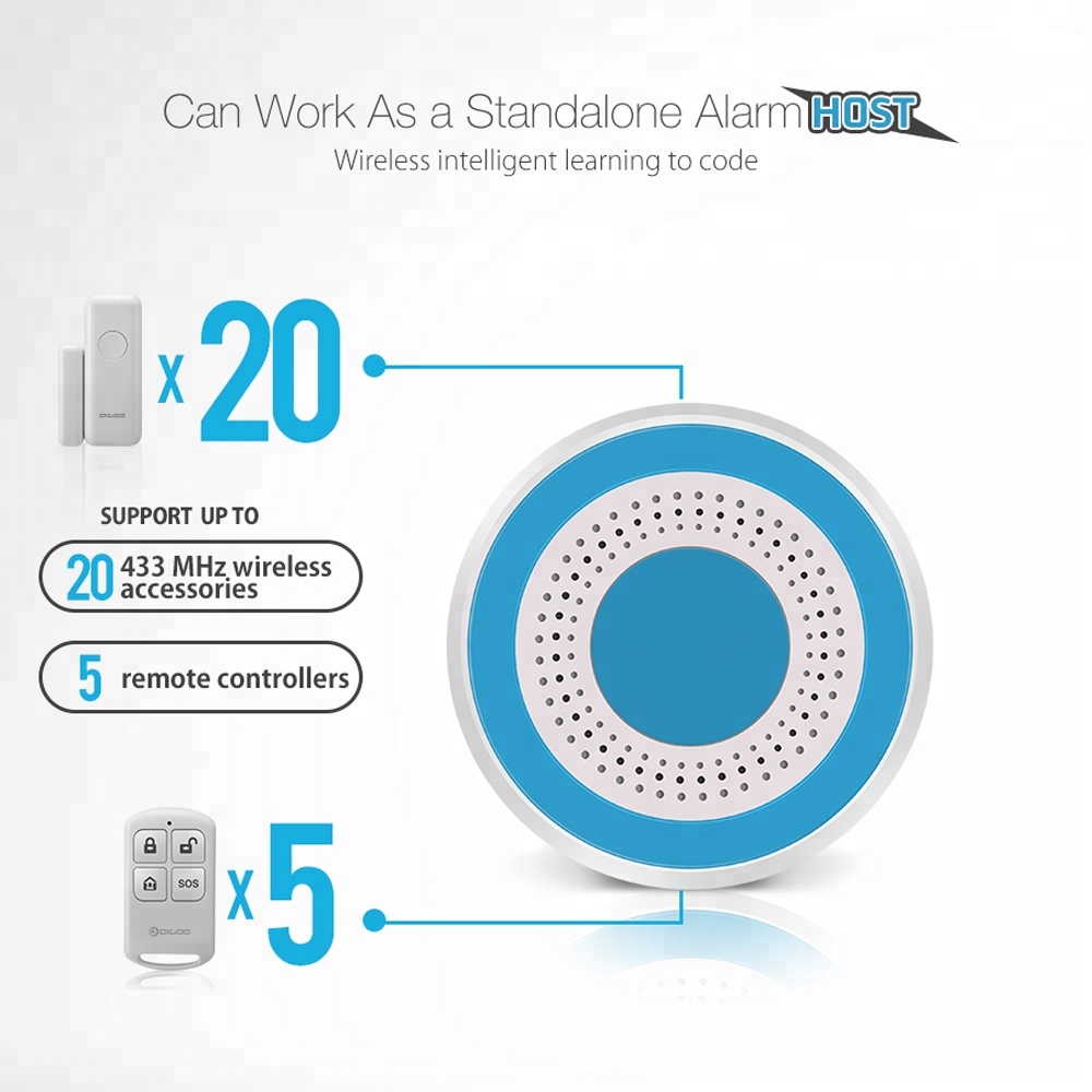 PGST 433Mhz Indoor Wireless Si - Home Security Siren incelemesi ve fiyatı