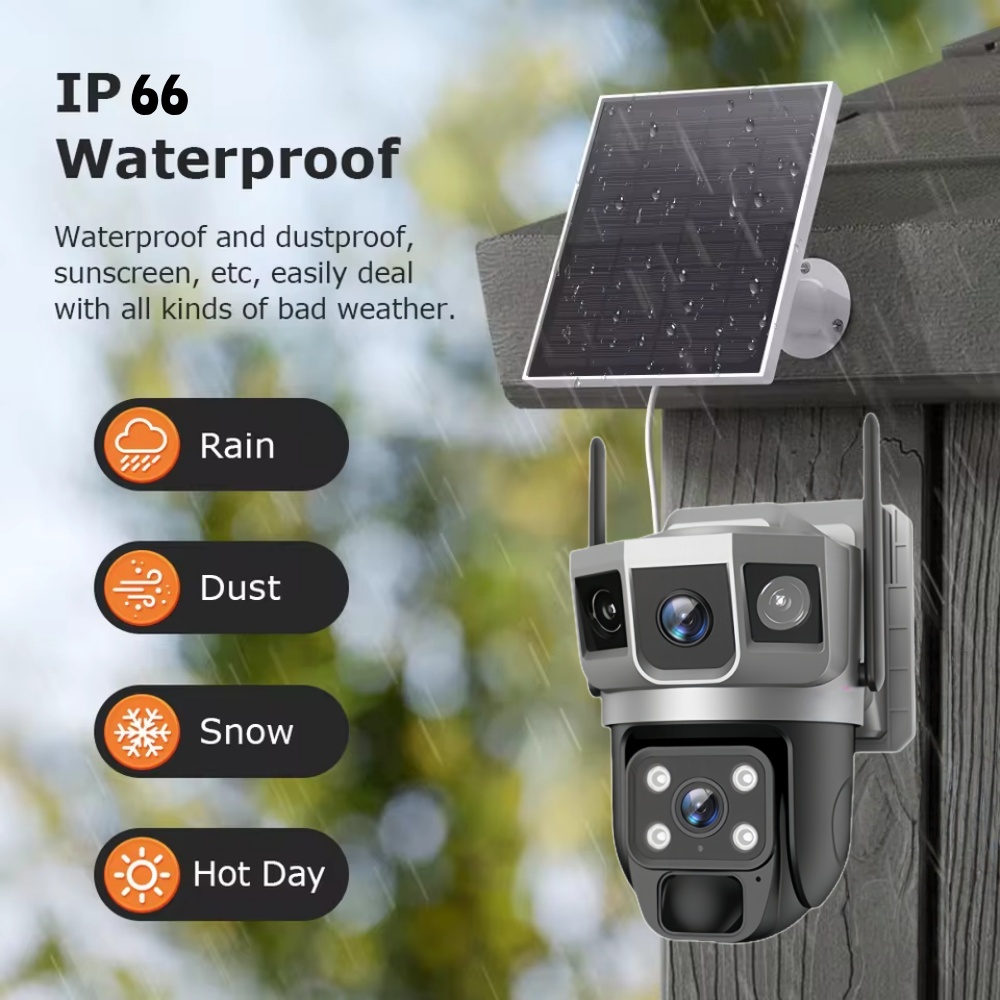 4G Camera Outdoor Solar Survei - Home Security For Apartments incelemesi ve fiyatı