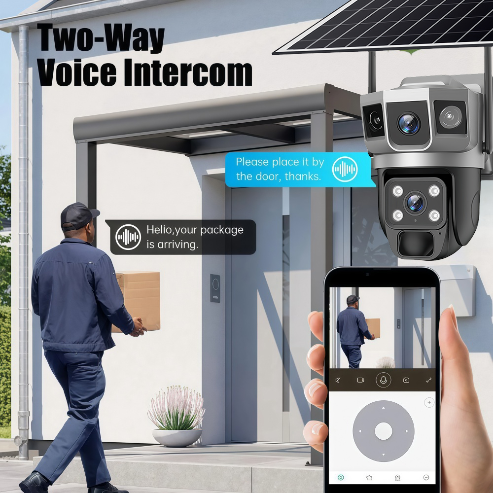 4G Camera Outdoor Solar Survei - Home Security For Apartments incelemesi ve fiyatı