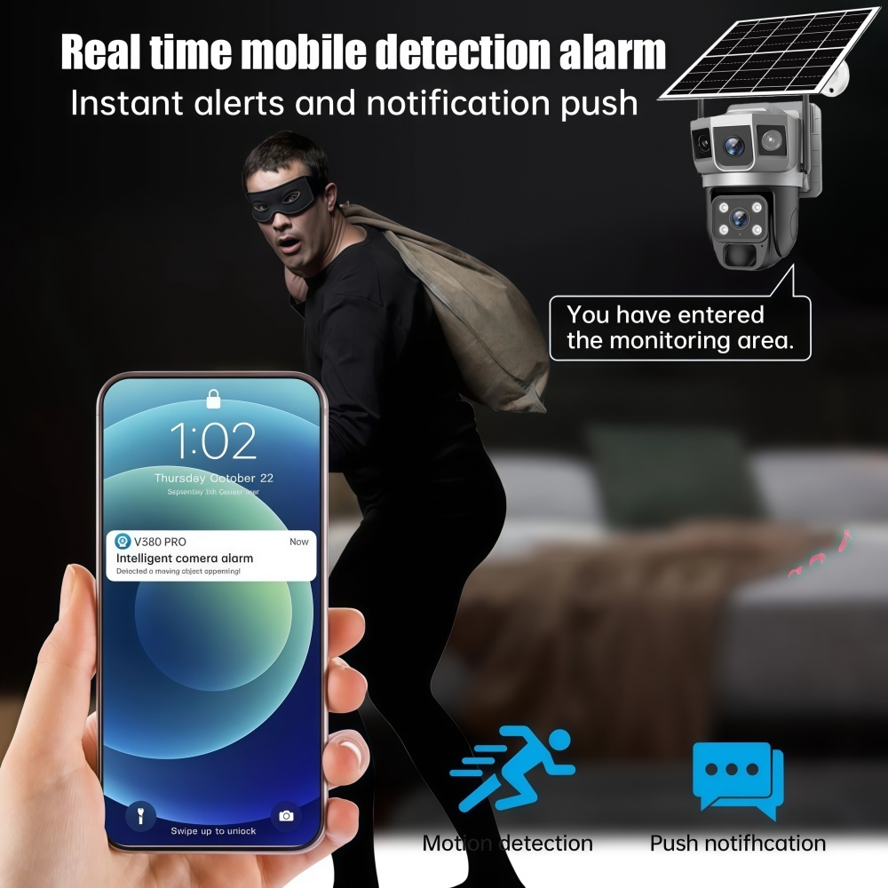 4G Camera Outdoor Solar Survei - Home Security For Apartments incelemesi ve fiyatı