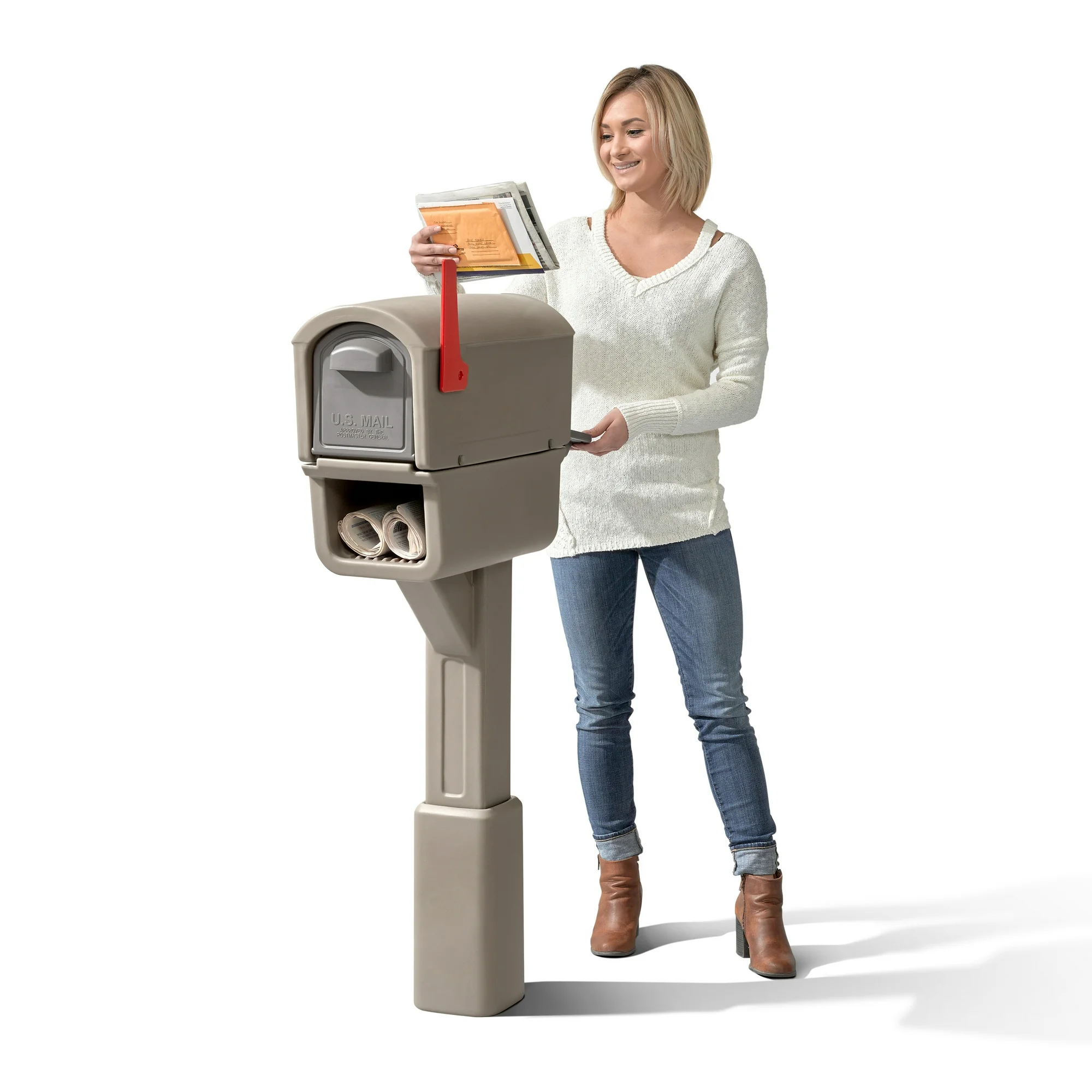 Express Plus Plastic Mailbox w - Home Security Letters incelemesi ve fiyatı