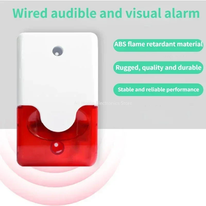 Strobe Siren Alarm 103 dB Horn - Alarm Siren Outdoor incelemesi ve fiyatı