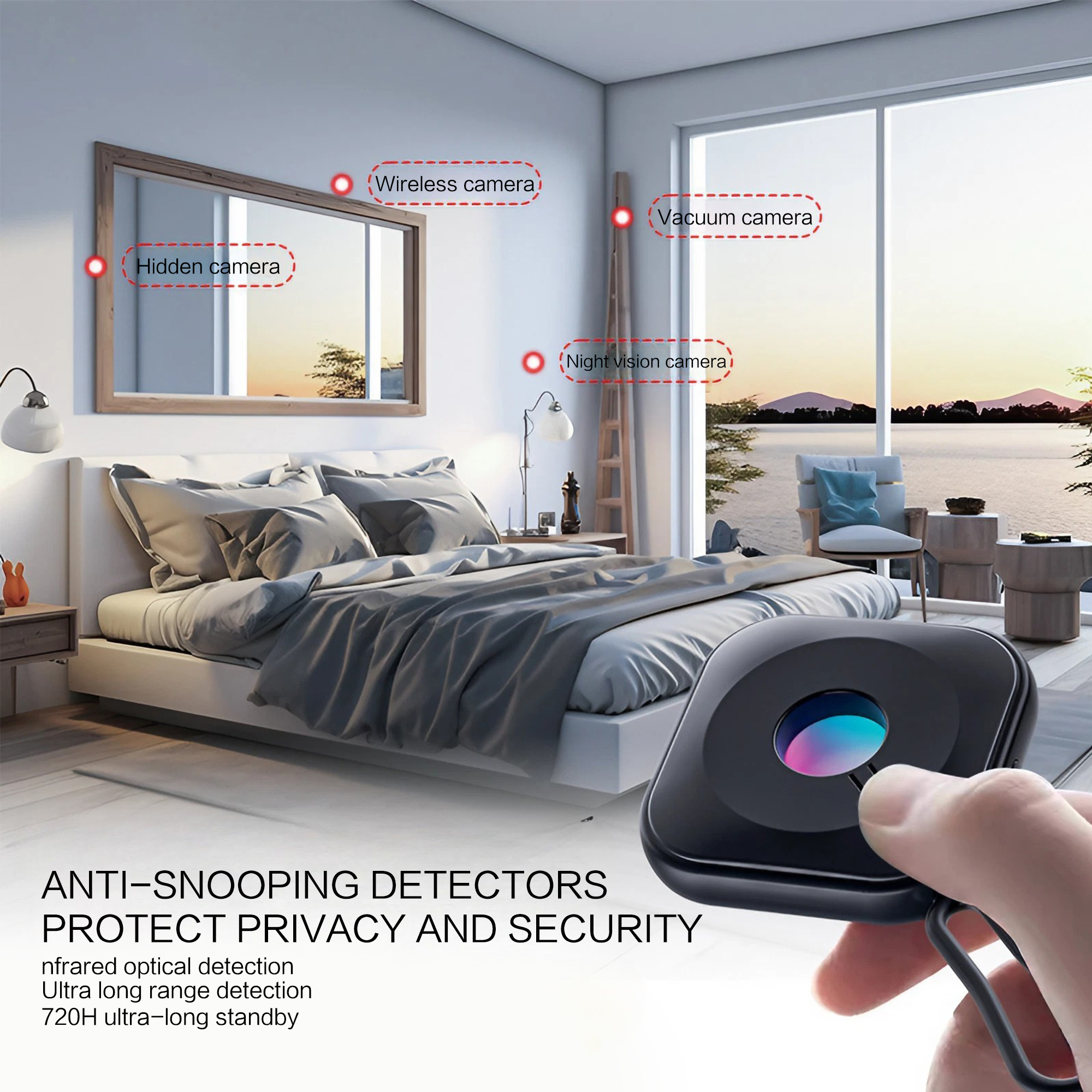 Portable Smart Infrared Scanne - Home Security Hidden Cameras incelemesi ve fiyatı