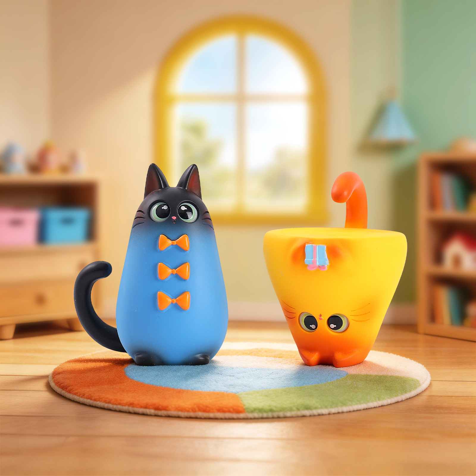 Blind Box Cat Figurine Resin C - Home Security For Apartments incelemesi ve fiyatı