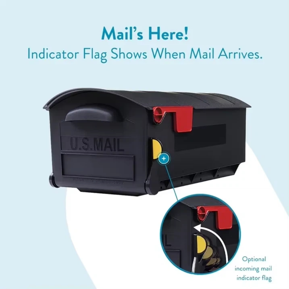 Patriot Large Post-Mount Mailb - Home Security Letters incelemesi ve fiyatı