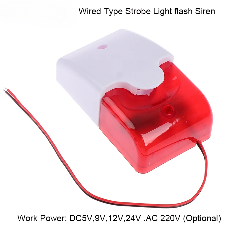 120dB Strobe Siren Alarm | 5V- - Home Security Siren incelemesi ve fiyatı