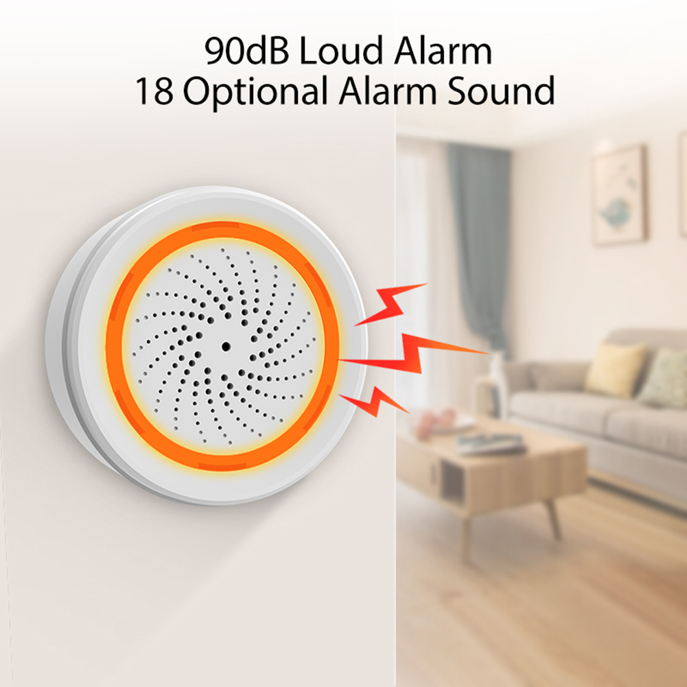 Smart Siren Alarm Tuya Zigbee  - Home Security Siren incelemesi ve fiyatı