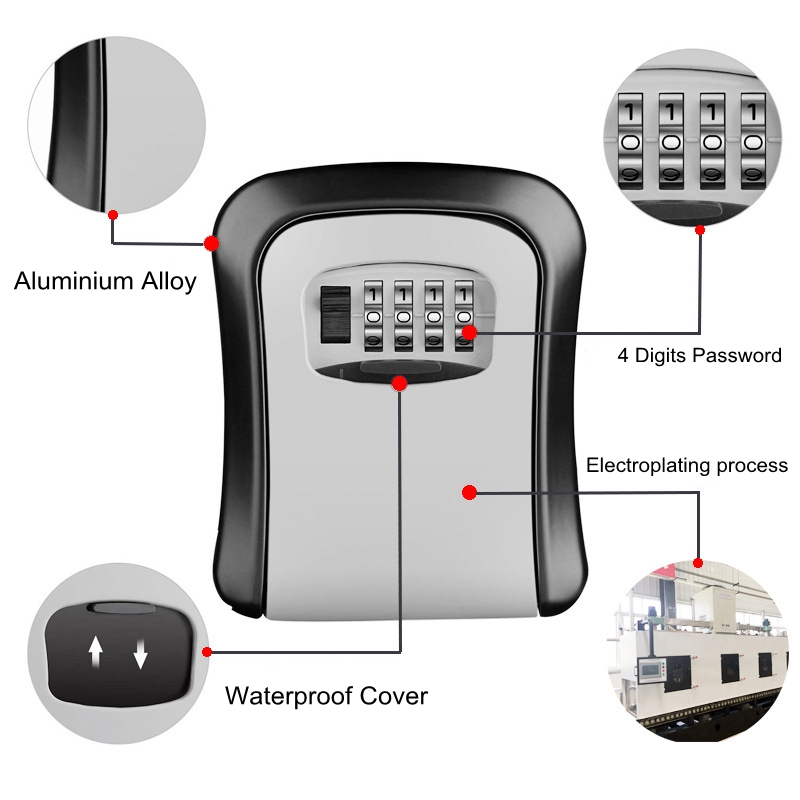 Waterproof Password Key Storag - Home Security Lock System incelemesi ve fiyatı
