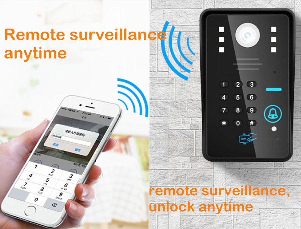 IP wifi video doorbell camera  - Home Security Lock System incelemesi ve fiyatı