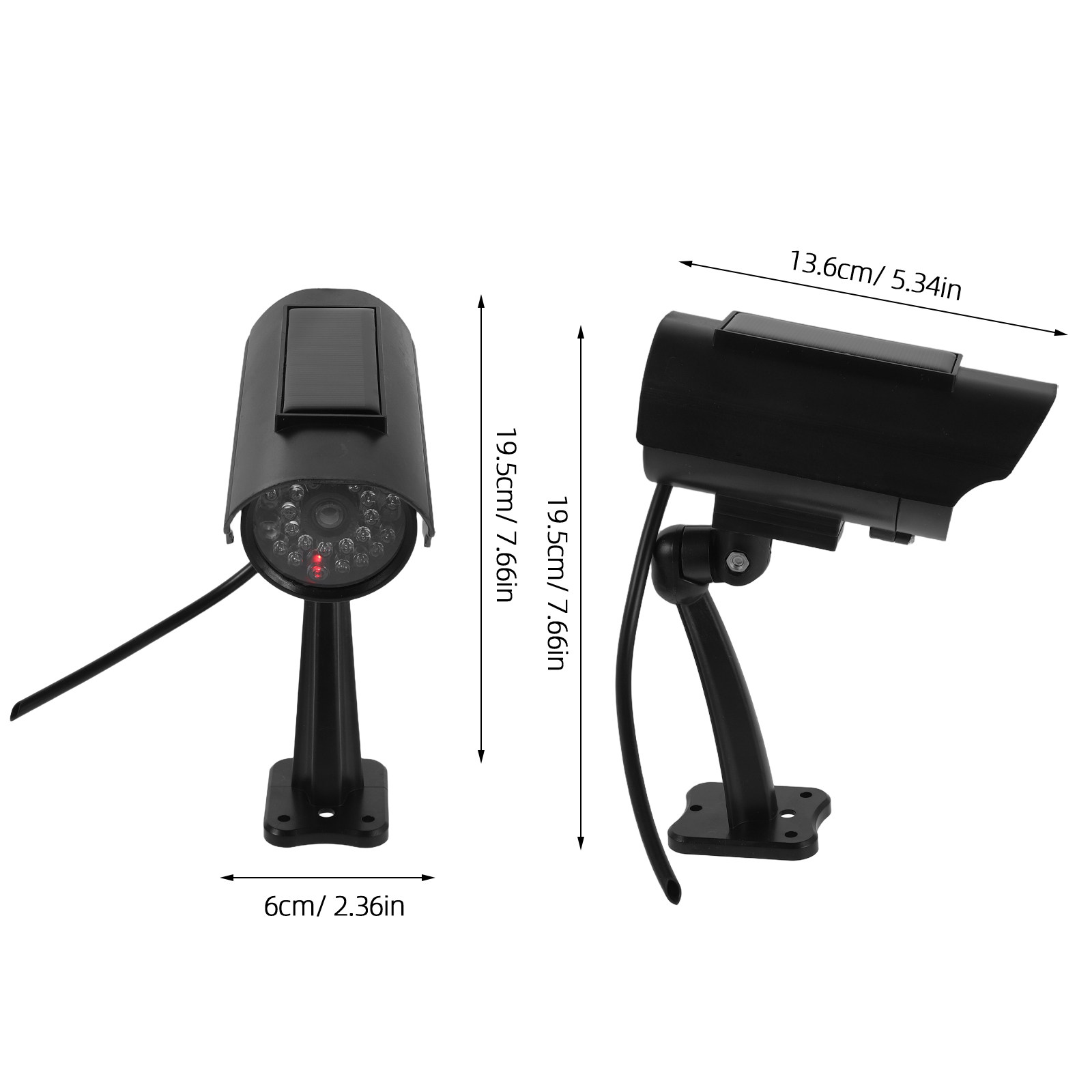 2Pcs Dummy Fake Security Camer - Home Security Indoor Cameras incelemesi ve fiyatı