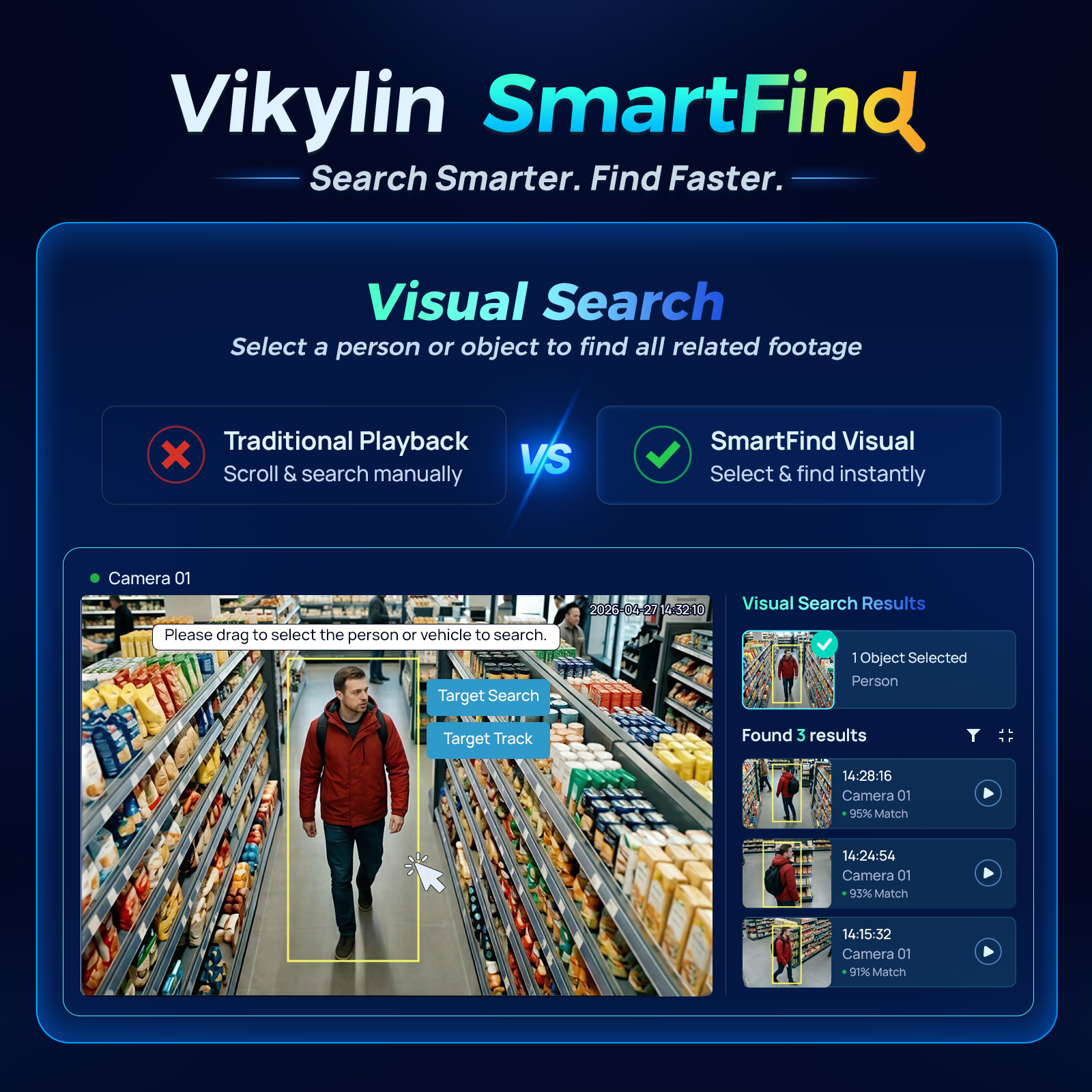 Vikylin 4K NVR UP to 12MP 8CH  - Home Security Video Systems incelemesi ve fiyatı