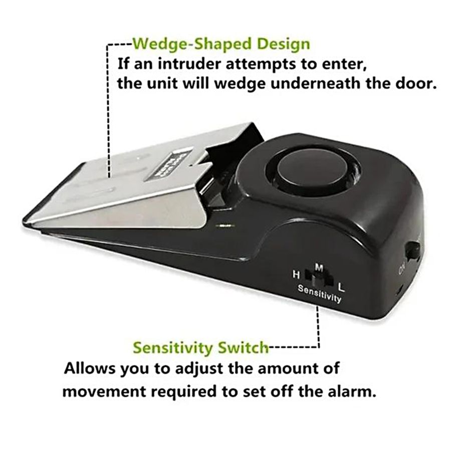 Door Stop Alarm, Door Stopper  - Home Security For Apartments incelemesi ve fiyatı