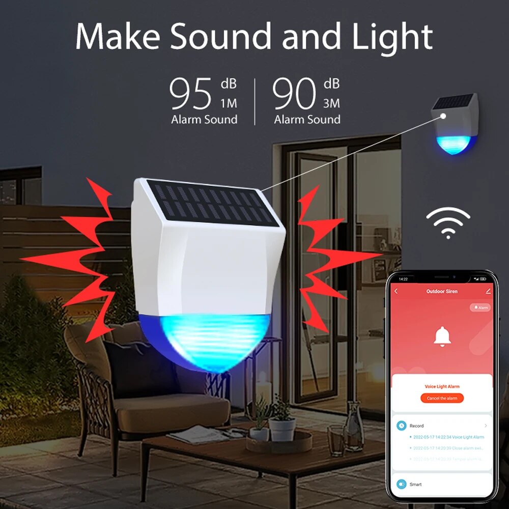 Tuya Smart For Zigbee/Wifi Sir - Alarm Siren Outdoor incelemesi ve fiyatı