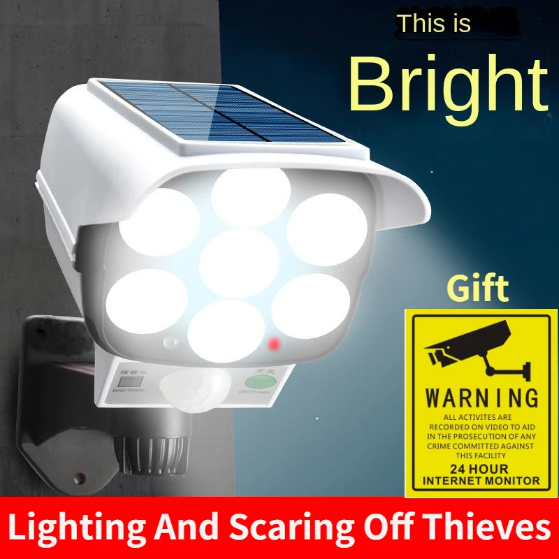 Outdoor Solar Light Motion Sen - Home Security For Apartments incelemesi ve fiyatı
