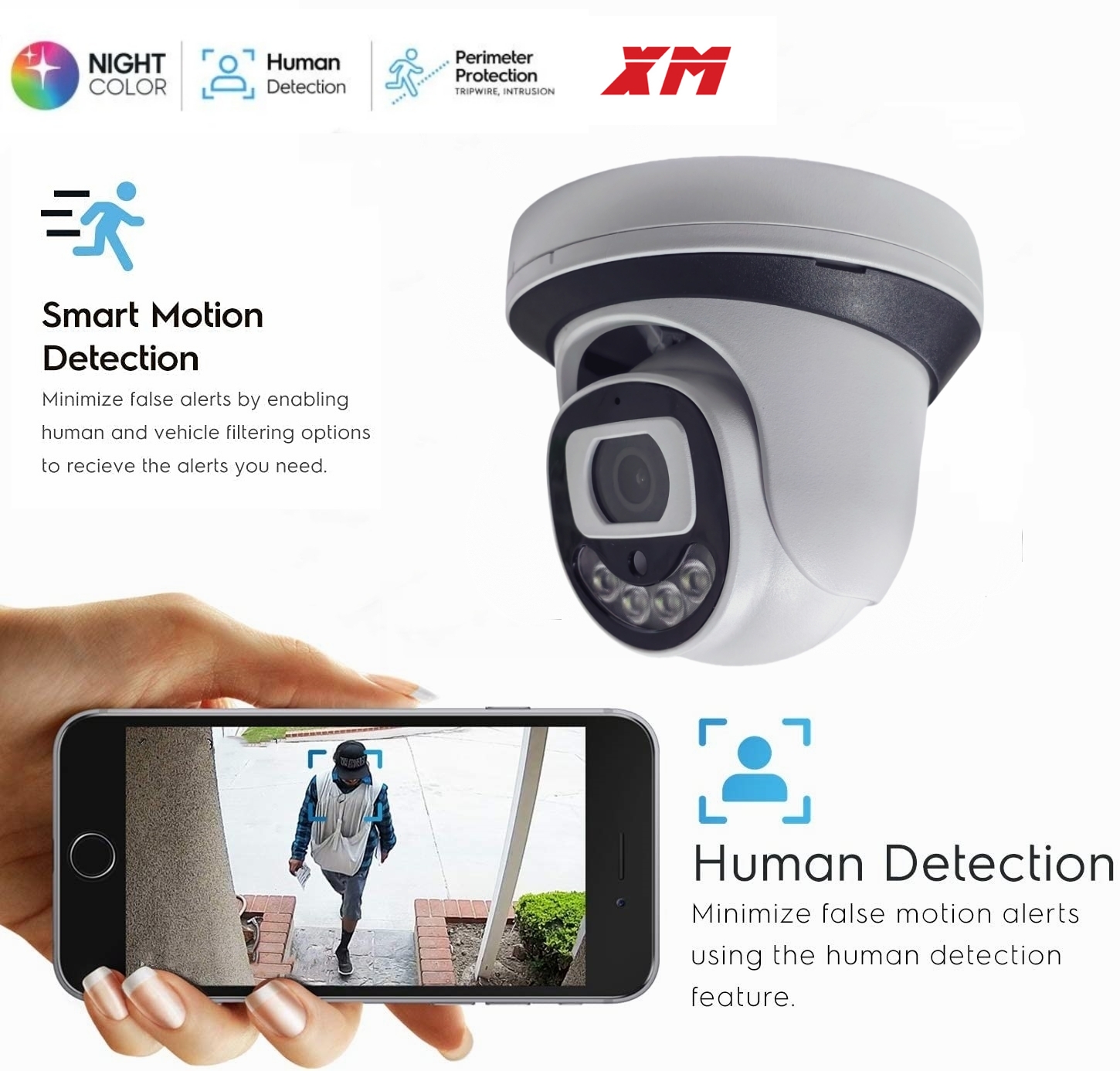 4MP WiFi Security Camera dome  - Home Security Video Systems incelemesi ve fiyatı