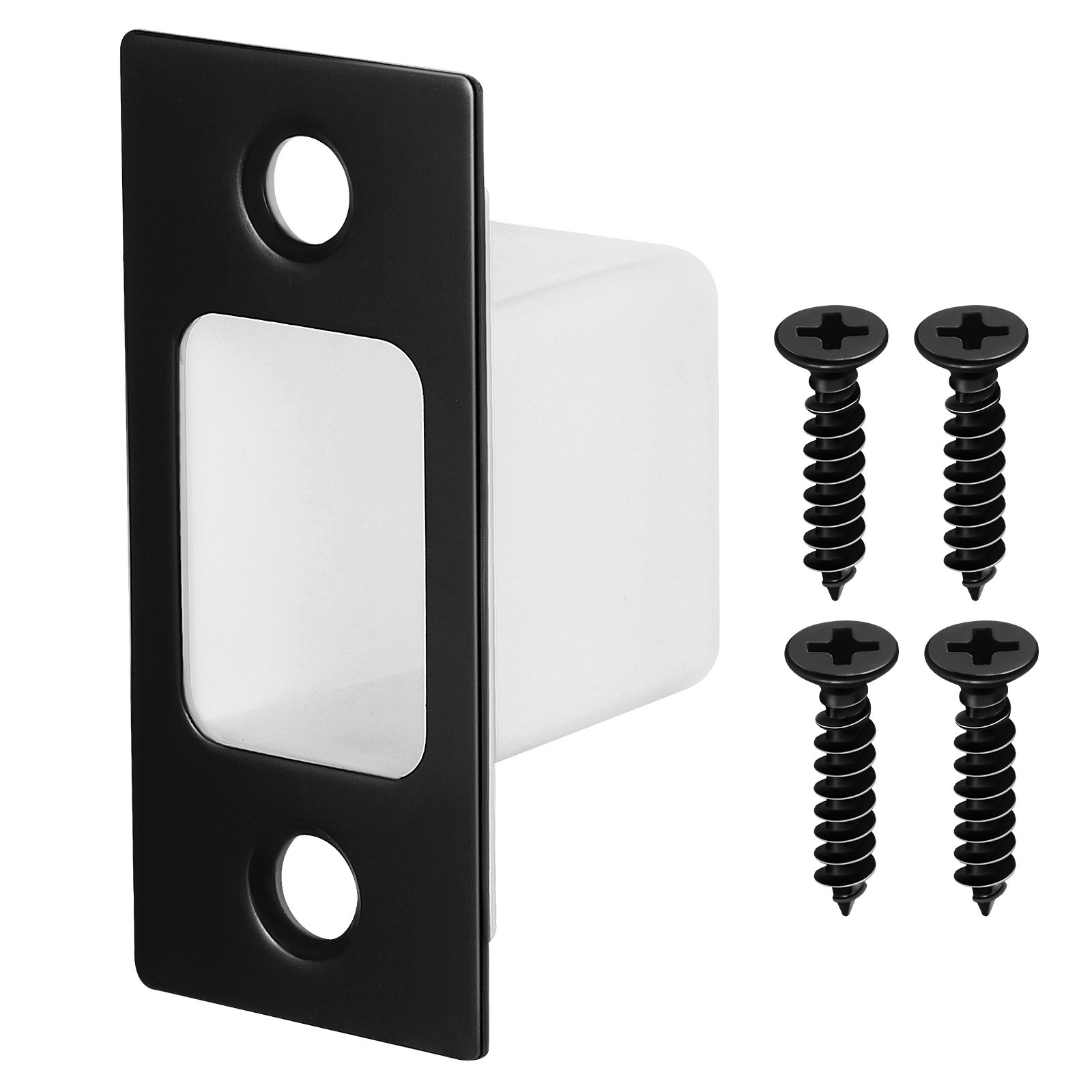 1Set Black Stainless Steel Str - Door Reinforcer Kit incelemesi ve fiyatı