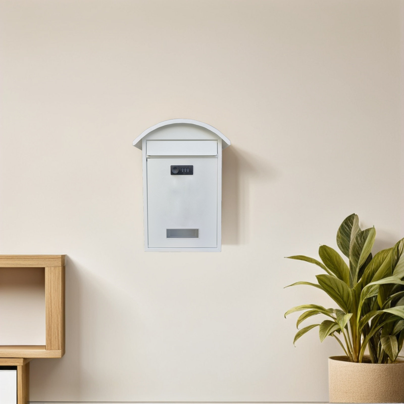 Locking Wall Mounted Mailbox P - Home Security Letters incelemesi ve fiyatı