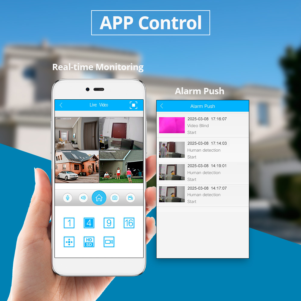 KERUI Mini Network WIFI 8CH NV - Home Security Indoor Cameras incelemesi ve fiyatı