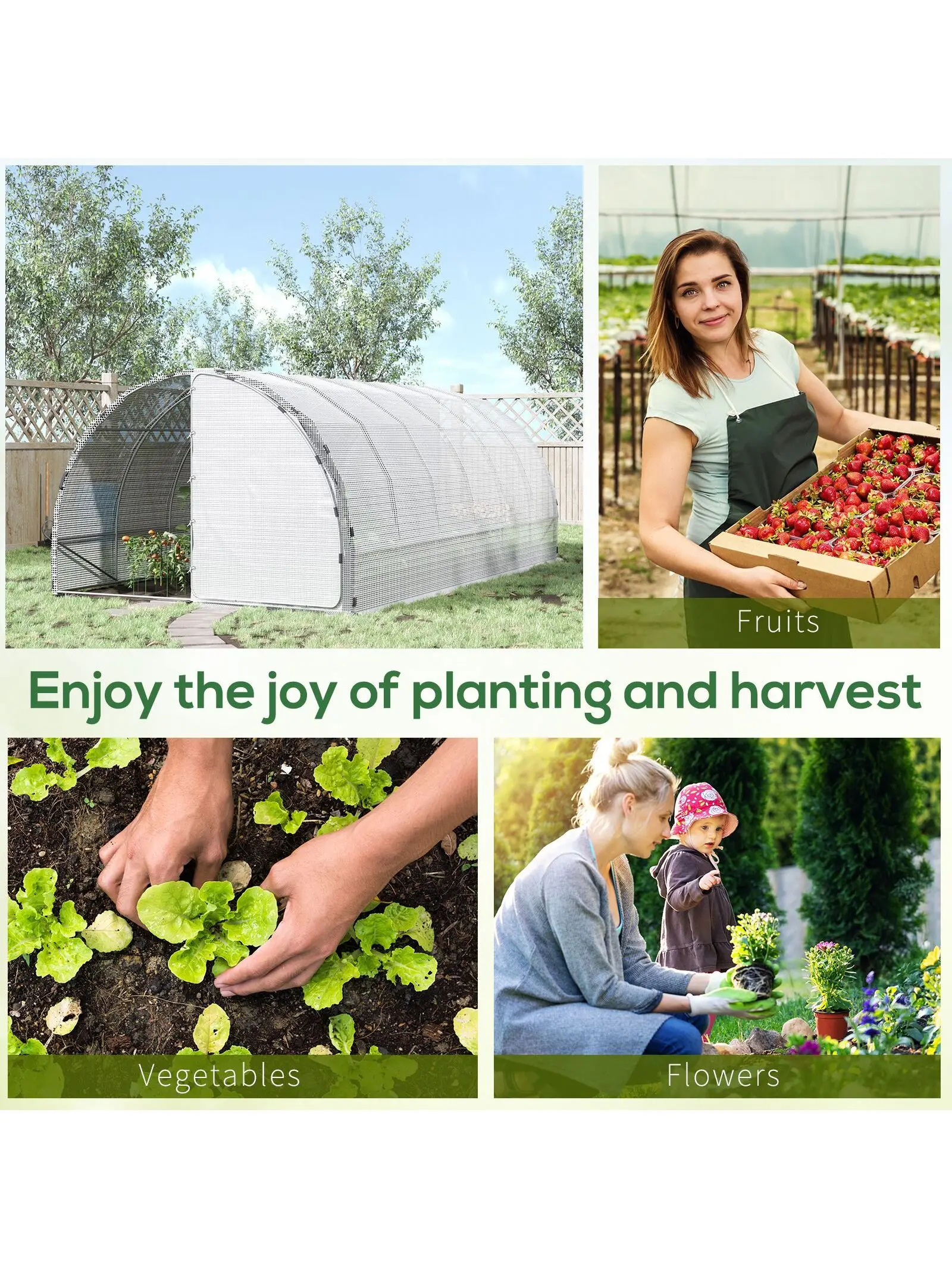 # l Walk-In Tunnel Greenhouse, - Door Reinforcer Kit incelemesi ve fiyatı
