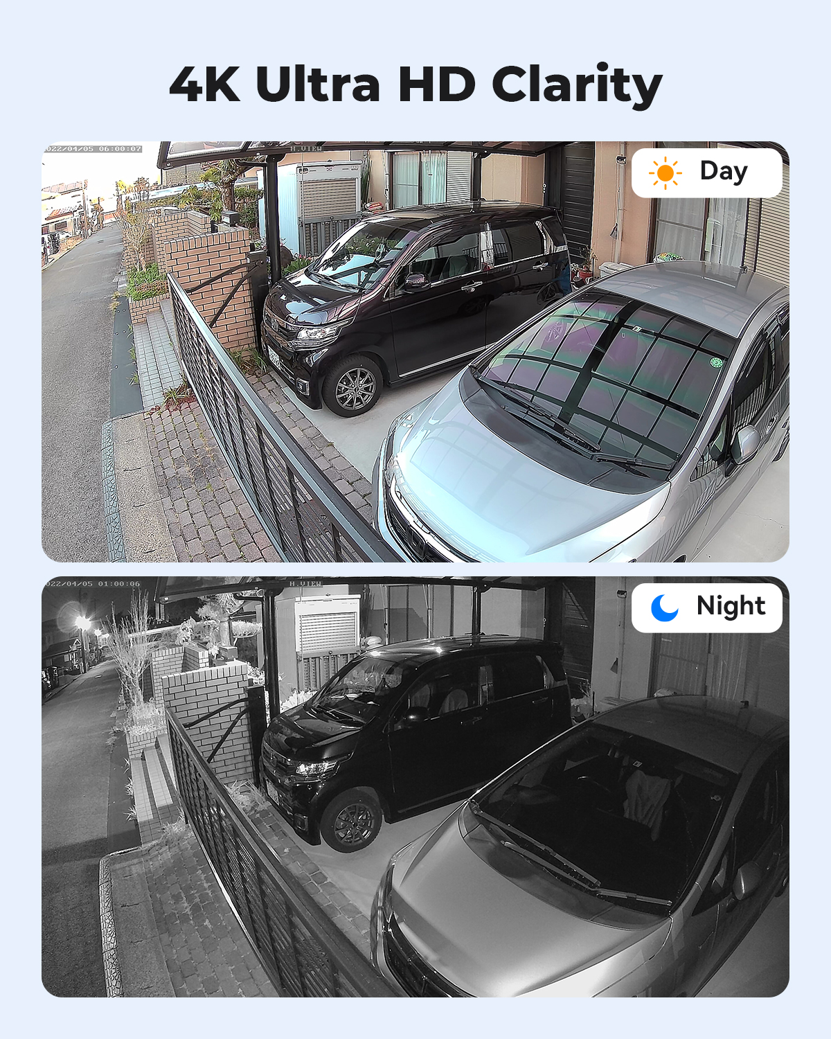 H.View 4K 5Mp 8Mp poe Cctv Sec - Home Security Video Systems incelemesi ve fiyatı