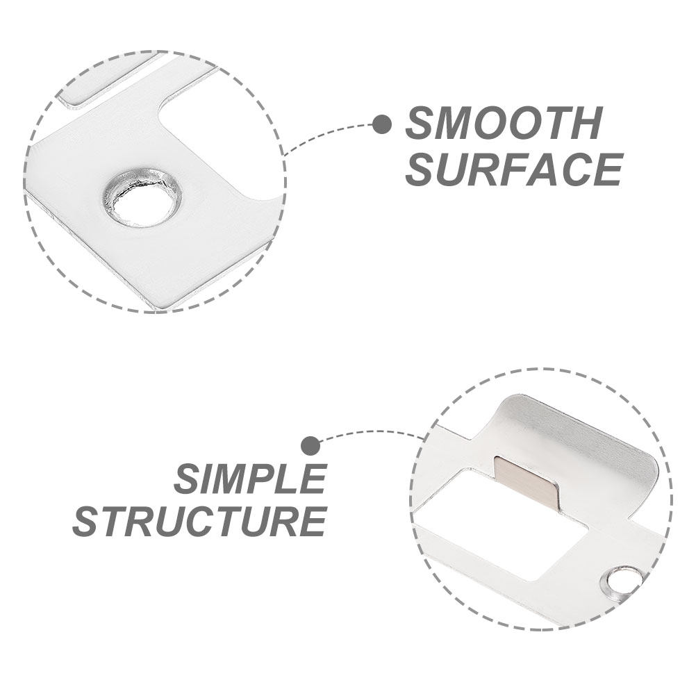 4Pcs Deadbolt Lock Tongue Acce - Door Reinforcer Kit incelemesi ve fiyatı