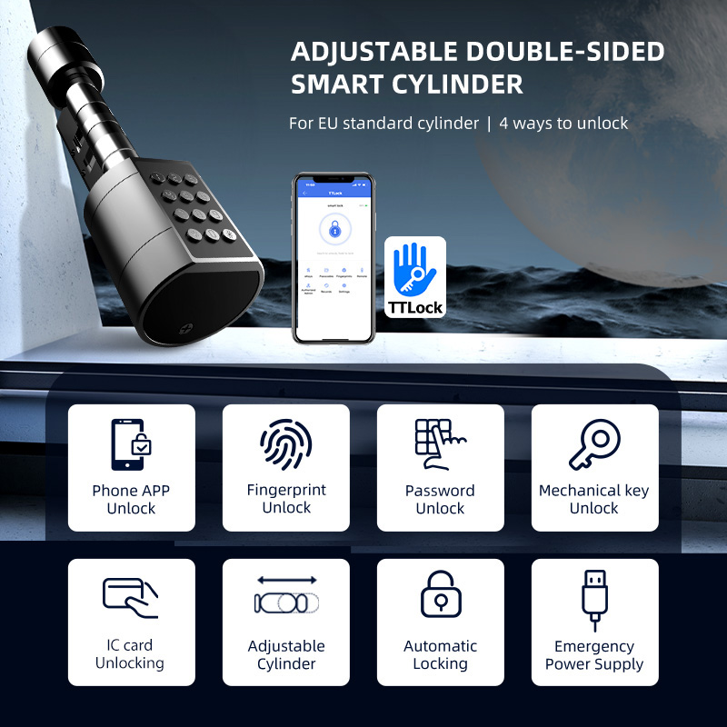 Smart Euro Cylindrical Door Lo - Home Security Group incelemesi ve fiyatı