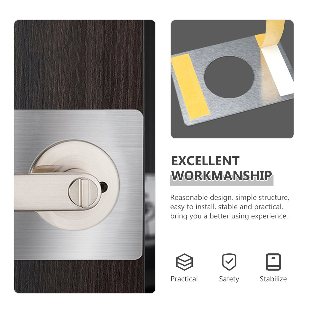 4Pcs Premium Stainless Steel D - Door Reinforcer Kit incelemesi ve fiyatı