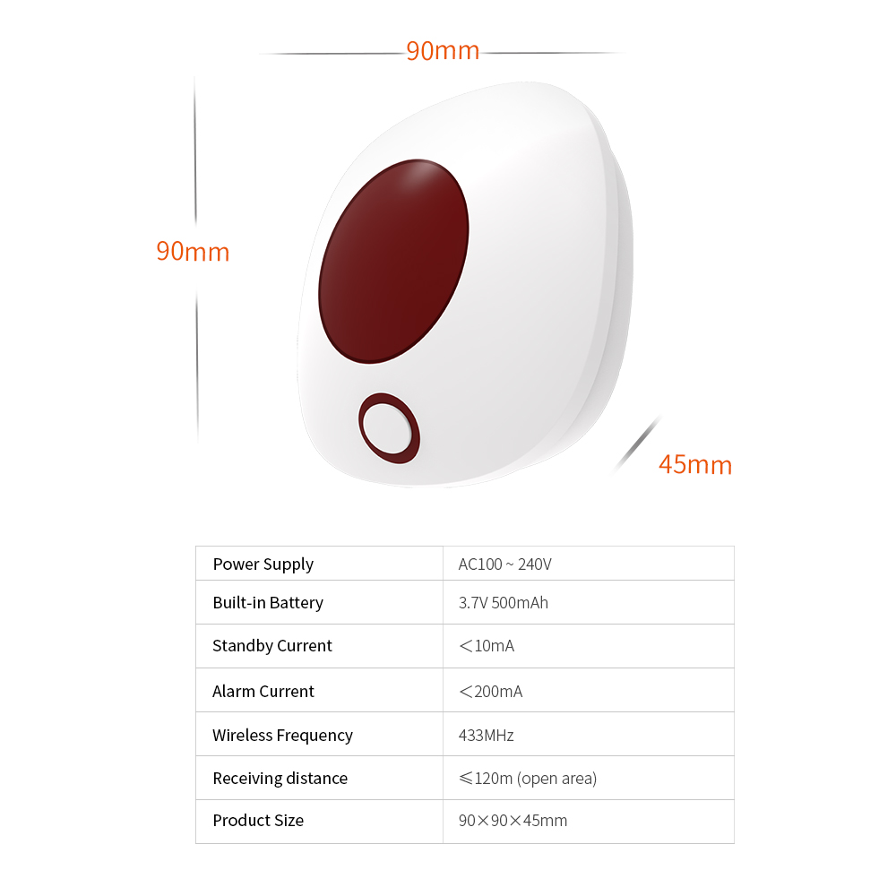 Staniot Indoor Wireless Siren  - Home Security Siren incelemesi ve fiyatı