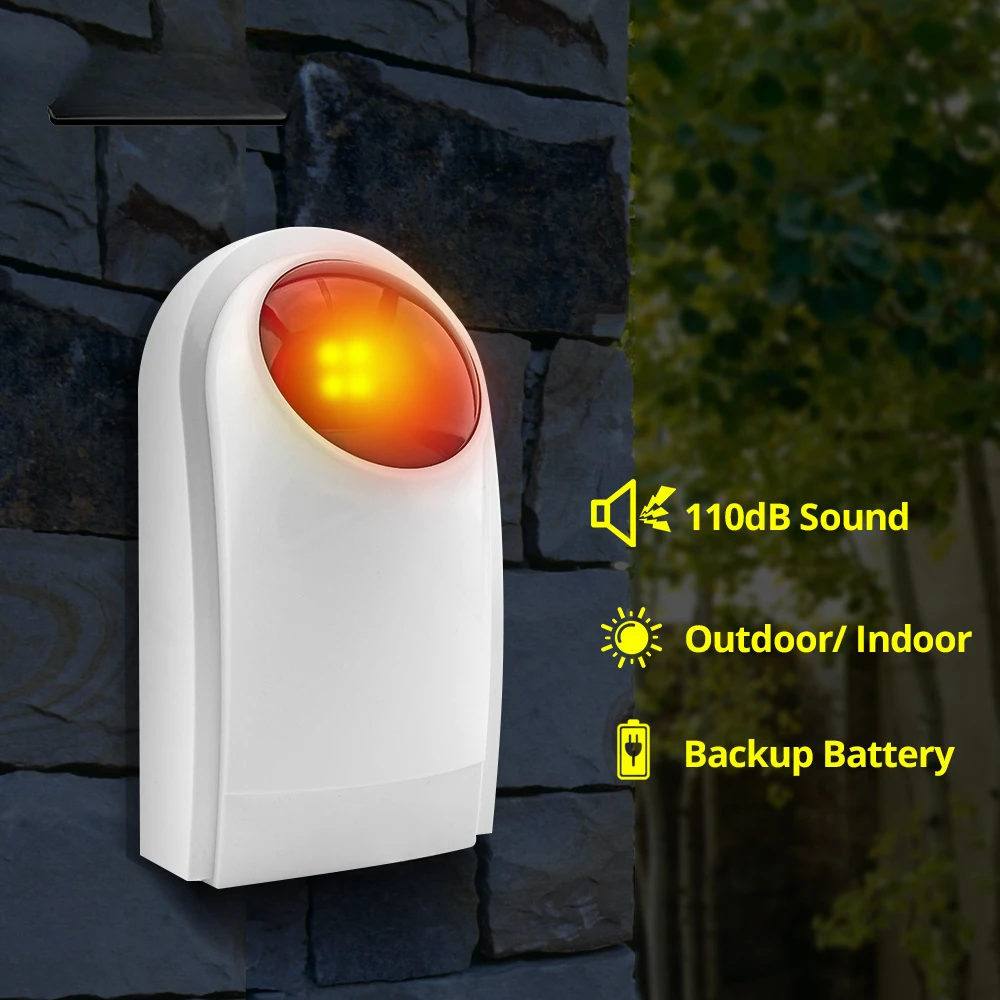 Flash Alarm Wireless Outdoor S - Alarm Siren Outdoor incelemesi ve fiyatı